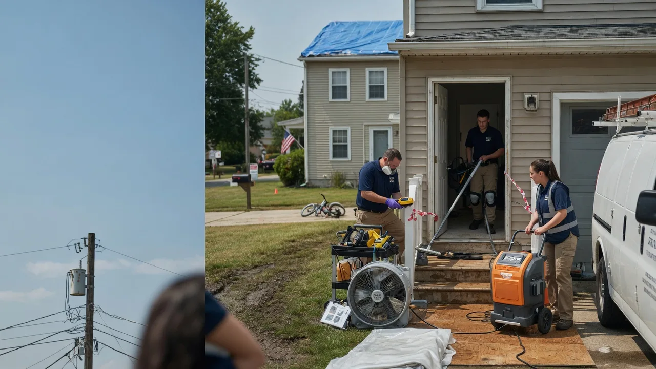Water Damage Repair in Tipton, IN near me
